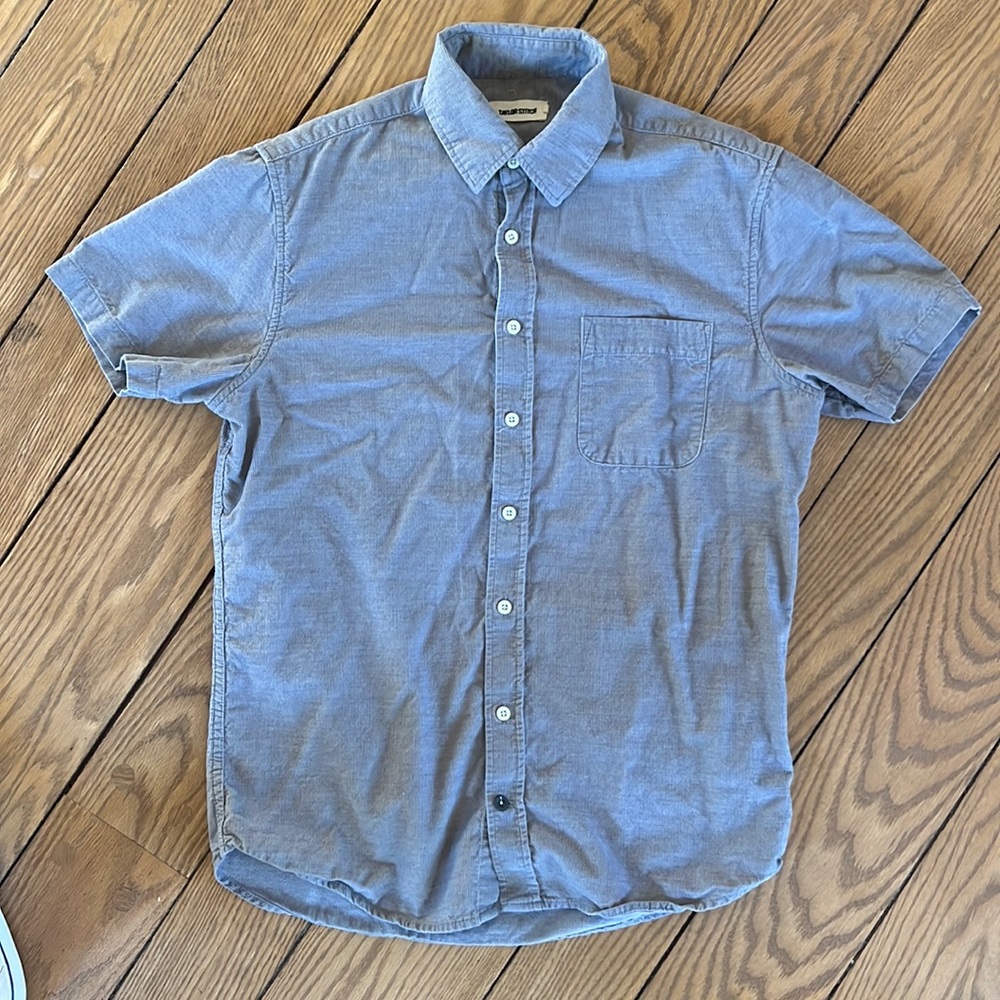 Taylor Stitch Corduroy Short Sleeve - Men’s Small